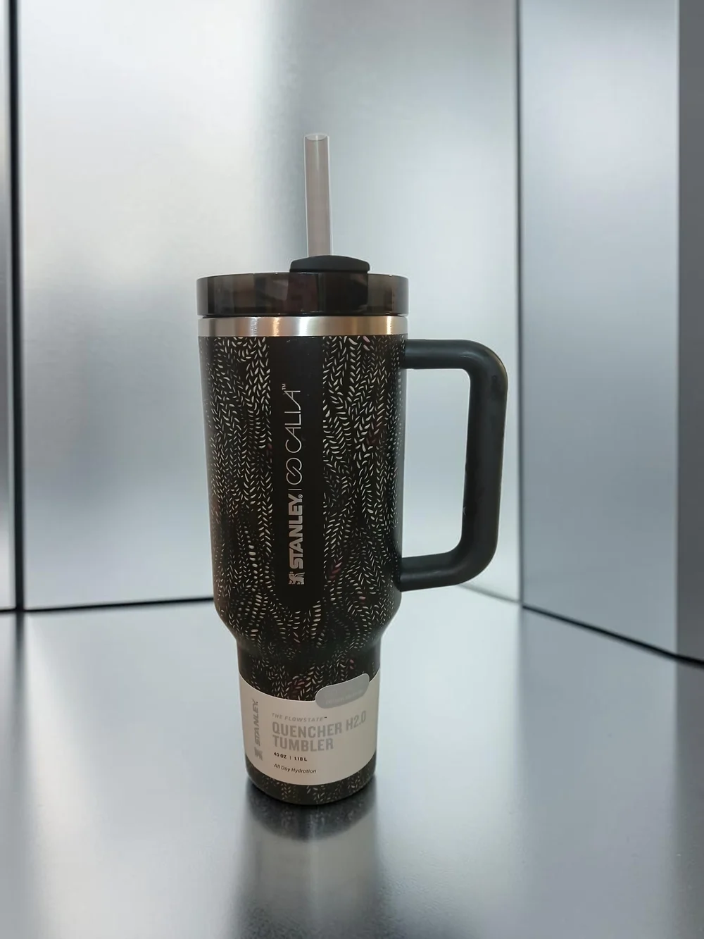Tumbler Cup with Straw